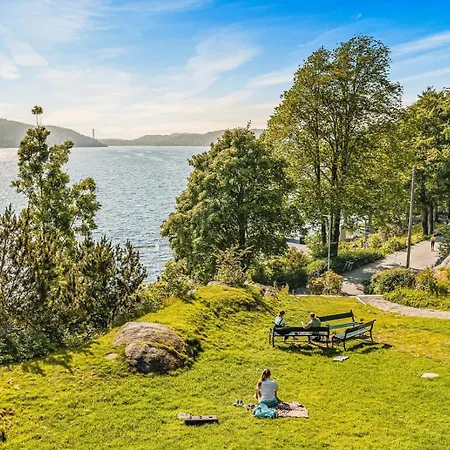 500 M Til Bryggen I Skjermet Uteplass! برغن